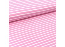 Biojersey Streifen - strawberry ice cream